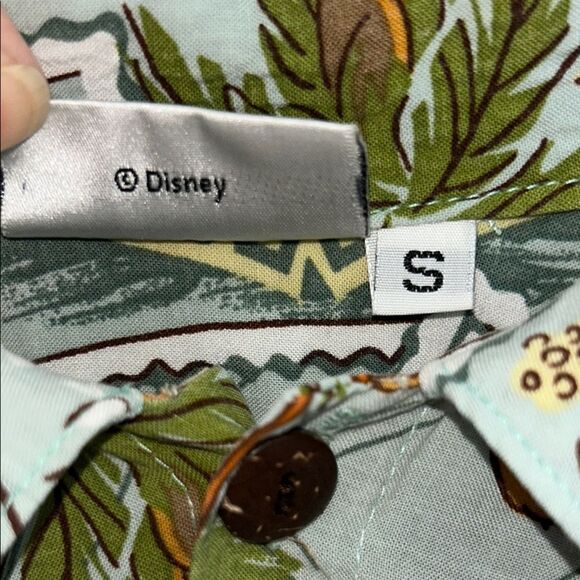 Disney Made in 🇺🇸 Aloha 🏝️ Polynesian 🌺 Resort Shirt Button Down Pocket! - Picture 17 of 17